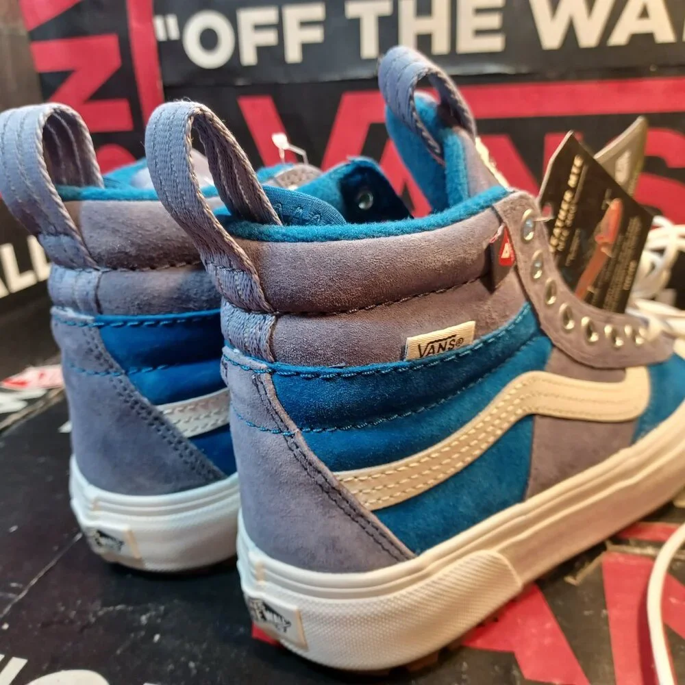 Vans Men's 4/Women's 5.5 Sk8-Hi MTE 2.0 Dx Blue Block/Marshmallow VN0A4P3I2UQ